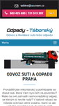 Mobile Screenshot of odpady-taborsky.cz